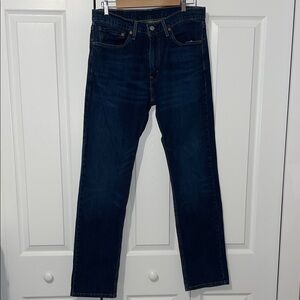 Levi's Dark Blue Men's Straight Jeans